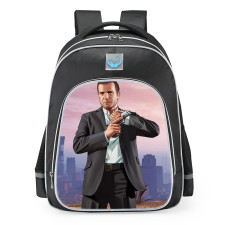 Grand Theft Auto GTA V Michael School Backpack