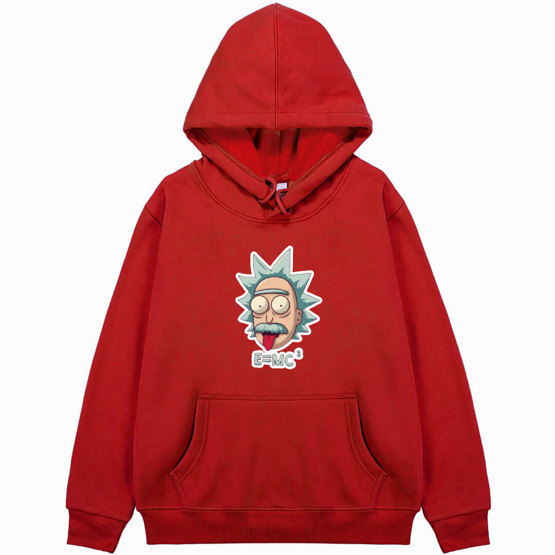 Rick And Morty Rick Hoodie Hooded Sweatshirt Sweater Jacket - Rick Einstein Avatar