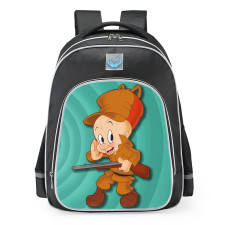 Looney Tunes Cartoons Elmer Fudd School Backpack