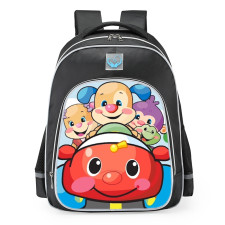 Fisher Price Laugh And Learn Wheels On The Car School Backpack