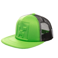 Minecraft Creeper Mesh Cap