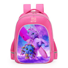 Super Monsters Zoe And Luna The Unicorn School Backpack