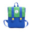 Luigi Style Backpack Rucksack Schoolbag