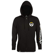 JINX Overwatch Logo Zip-Up Hoodie
