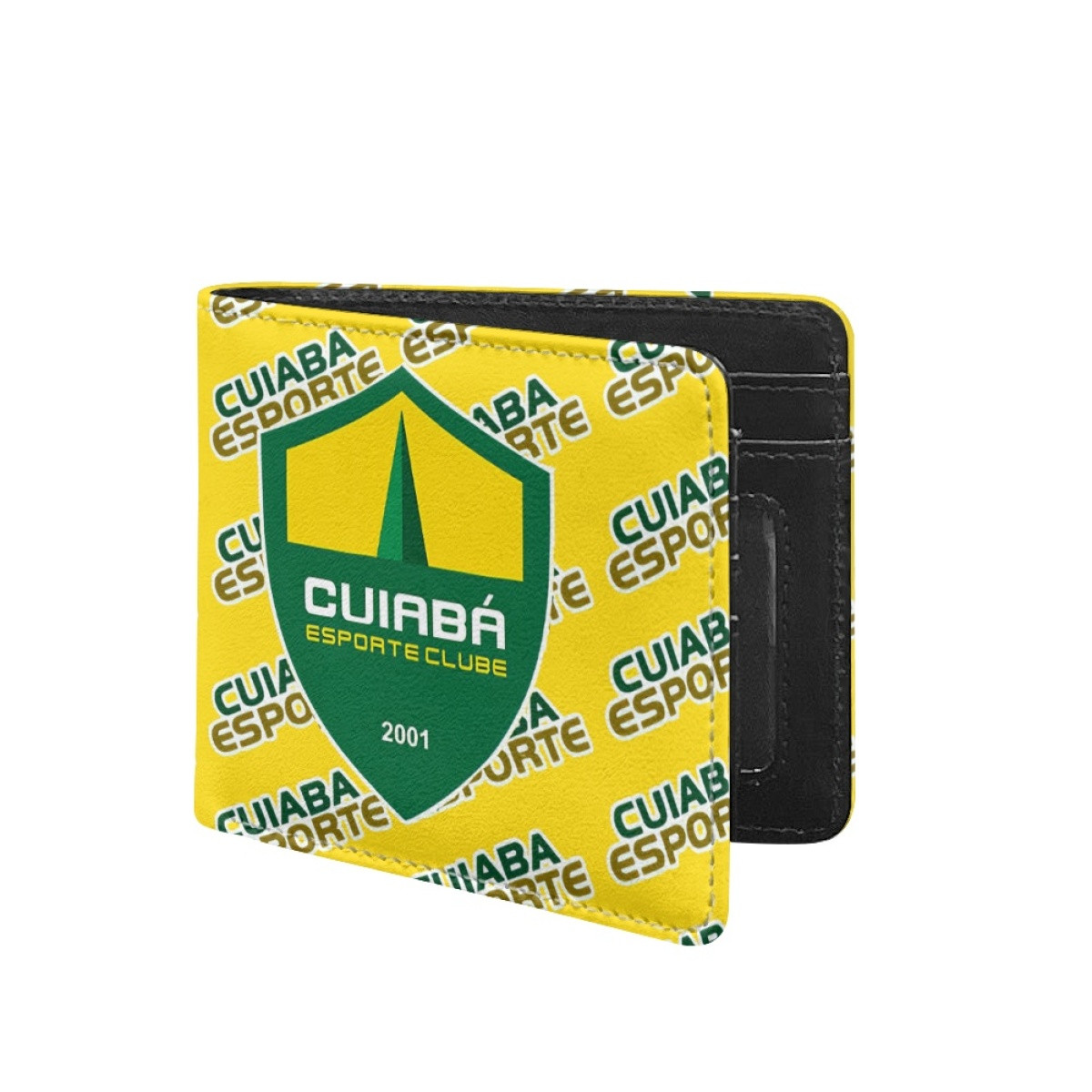 Cuiaba Esporte Clube Bifold Wallet - Cuiaba Esporte Clube Football Club Medley Monogram Wordmark