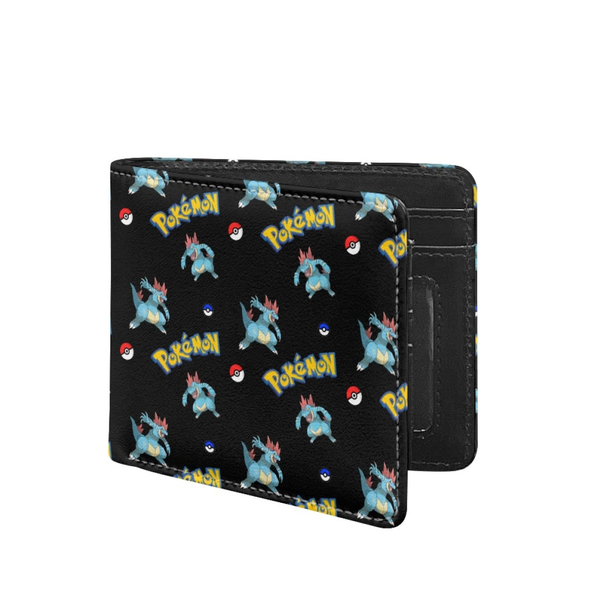 Pokemon Feraligatr Bifold Wallet - Feraligatr Character Series Art
