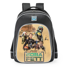 Star Wars The Book of Boba Fett Characters Backpack Rucksack