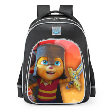 Talking Tom And Friends The Brave Sir Ginger School Backpack
