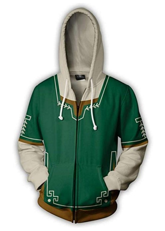 Legend of Zelda Twilight Princess Link Hoodie Hooded Sweatshirt