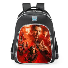 Doctor Strange 2 In The Multiverse Of Madness Characters School Backpack