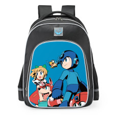 Mega Man 11 Characters School Backpack