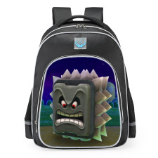 Super Mario Villain Thwomp School Backpack