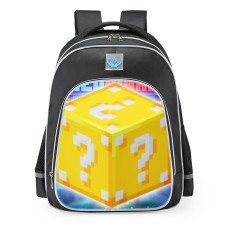Roblox Bedwars HUGE Lucky Blocks School Backpack