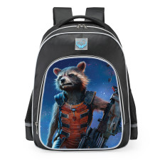 Marvel Guardians Of The Galaxy Rocket School Backpack