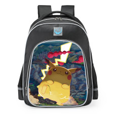 Pokemon Sword And Shield GMax Pikachu School Backpack