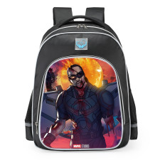Disney+ Marvel What If…? Zombie Falcon School Backpack