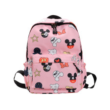 Disney Mickey Pattern Pink Backpack