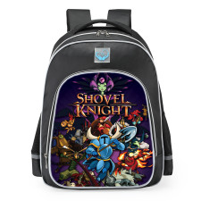 Shovel Knight Characters School Backpack