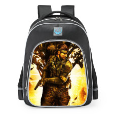 Metal Gear Solid 3 Snake Eater School Backpack