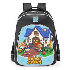 Animal Crossing New Horizons Home Theme School Backpack