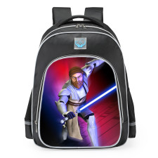 Star Wars The Clone Wars Obi-Wan Kenobi School Backpack
