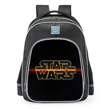 Star Wars Black Logo School Backpack