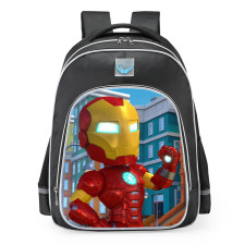 Iron Man Spidey And His Amazing Friends Disney School Backpack