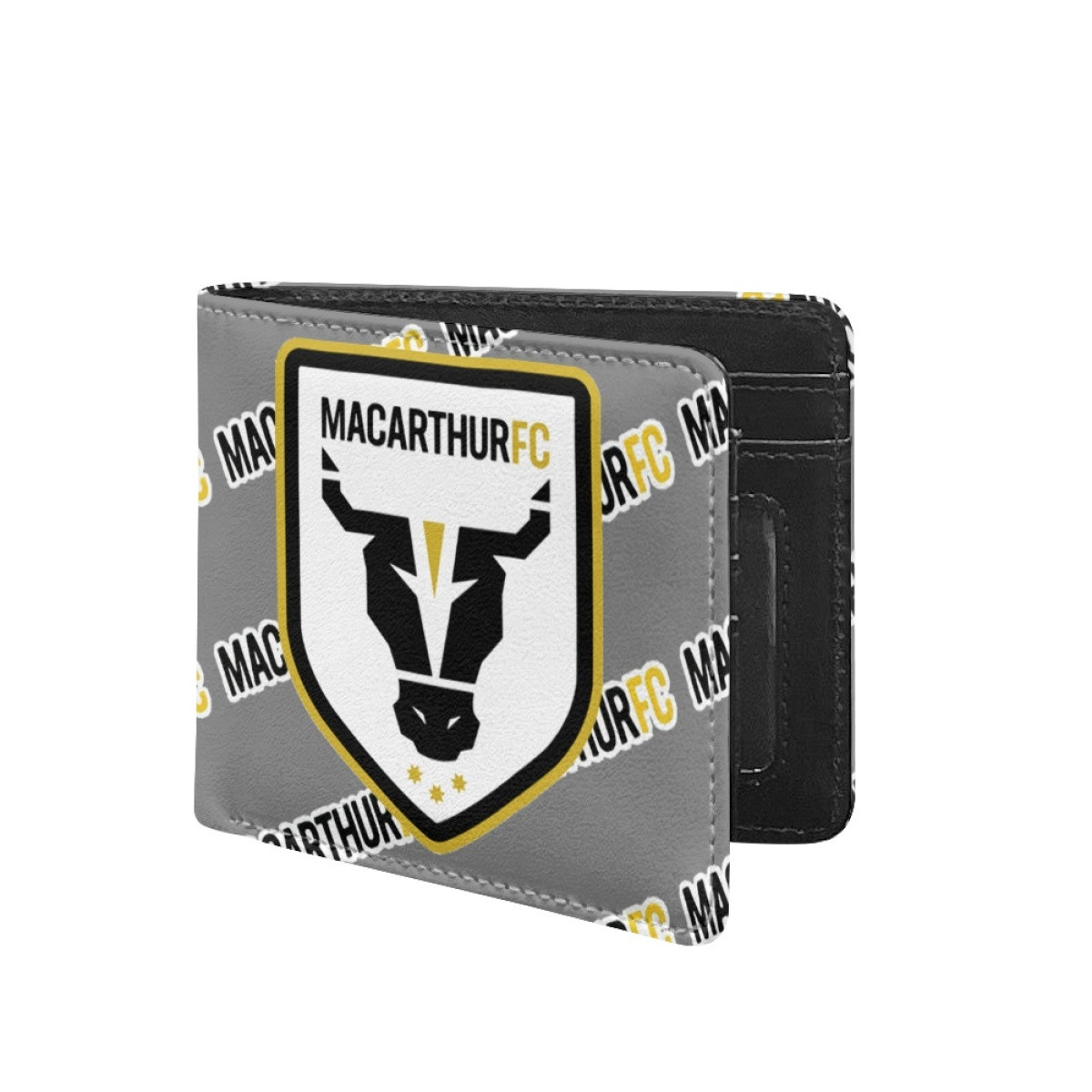 Macarthur FC Bifold Wallet - Macarthur Football Club Medley Monogram Wordmark