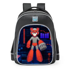 Mega Man 11 Blazing Torch School Backpack
