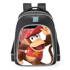 Super Smash Bros Ultimate Diddy Kong School Backpack